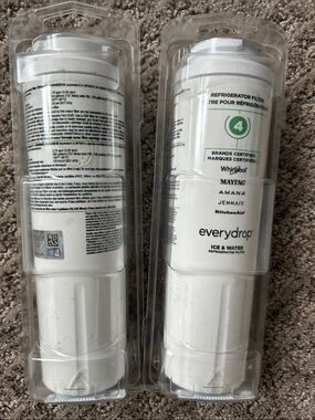everydrop Refrigerator Water Filter 4 - White (2 Pack)